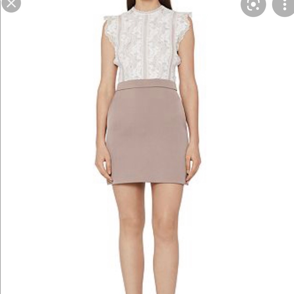 Reiss sally lace luxury dress size 8 (small)